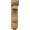 Ekena Millwork Balboa Arts and Crafts Rough Sawn Bracket w/ Offset Brace, Western Red Cedar, 6"W x 22"D x 26"H BKT0604X22X26BOA03RWR - alternate 4